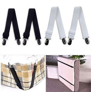 2Pcs lot Adjustable Bed Sheet Clips Cover Grippers Holder Mattress Duvet Blanket Fastener Straps Fixing Slip-Resistant Belt