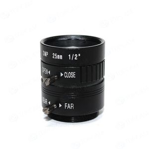 Gratis frakt Industriell Lens 25mm 3mp 1/2 High Definition Network Lens