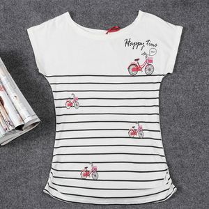 ファッション女性カジュアル半袖秋の夏の女の子TシャツスプリングトップティーファムレディースTシャツホワイトトップス服