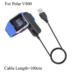Voor Polar V800 oplader USB Snelle oplaadkabel Wearable Smart Watch Data Line Lading Clip met M kabel