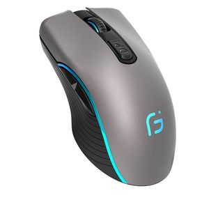 Trådlös Bluetooth-mus 2,4 GHz Esports Gaming Mice Laddning Dual-Mode Notebook Desktop Dator Mute Gaming Office Mouse