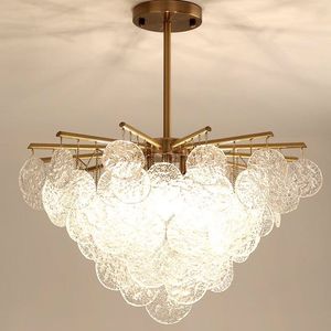 Modern Chandelier Lighting Novelty Lustre Lamparas Colgantes Lamp for Bedroom Living Room luminaria Ceiling Fan Light Led crystalChandeliers