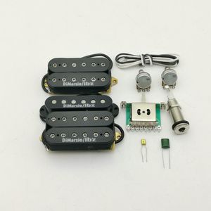 Dimarzioibz AlNico5 Gitarr Pickups RG2550 / RG2570 HSH Electric Guitar Pickup N / M / B 1 Set med gitarrdelar