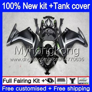 Injection For KAWASAKI ZX3R EX300 2013 2014 2015 2016 2017 202MY.12 ZX 300R ZX-300R ZX-3R EX300R ZX300R 13 14 15 16 17 Fairing Matte black