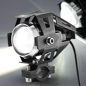 iM-L2 U5 Motorcycle LED Headlights HiLow Beam Strobe Spot Light