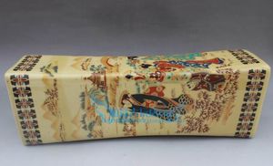 Porcelana de porcelana de empregada doméstica de travesseiro de porcelana de dinastias Ming e Qing