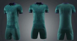 Design 2020 Skräddarsydda Fotbollstoppar Med Shorts Fotboll Använd Anpassad Blank Team Soccer Jerseys Set Sport Training Kort kostym Fotboll Uniform