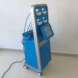 Kaphatech 2 em 1 Dor Ed Tratamento de onda de choque Freezefat Cryolipolysis Slimming Machine com 4 almofadas frescas pode funcionar ao mesmo tempo