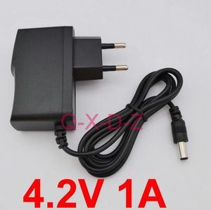 10 PZ 4.2 V 8.4 V 12.6 V 13.8 V 16.8 V 21 V 1A 1000 mA 5.5mm x 2.1mm AC DC Alimentatore Adattatore Caricatore Da Parete Per batteria al litio