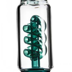 Rauchrohre hoher gerader Rohrglas Bong Shisha GB Spiraler Perkolator Spulen Glasöl Rettung Wasserrohre Tupfer Rigs mit 14 mm Jointq240515