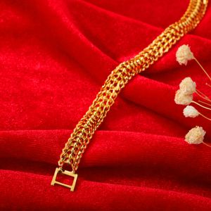 Atacado- Bangles Novo Design pulseira de casamento Mulheres Luxo Placa de ouro 18K Mulheres Pulseira Bijuterias
