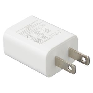 Caricabatterie da muro 5V 1A USB singolo in metallo per Samsung S8 Xiaomi Adattatore da viaggio versione USA per smartphone universali