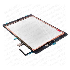 150 sztuk ekranu dotykowego Szklany panel z Digitizer Home Przyciski do iPada 6 6. 2018 A1893 A1954 Free DHL