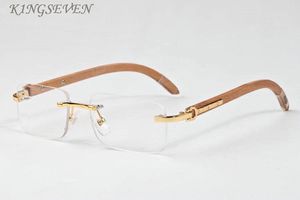 En Kaliteli Erkekler Güneş Gözlüğü Temizle Lensler Moda Altın Metal Tapınaklar Beyaz Bufalo Boynuz Gözlük Kadınlar Gözlük Kadın Lunettes ulculos de Sol