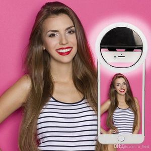 USB Carga selfie portátil flash LED Camera Phone Fotografia Luz Anel Fotografia Enhancing iPhone Para todos Smartphone