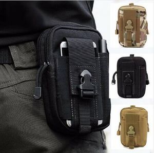 Наружная тактическая кобура военно -талия Belt Bag Sport Cloning Cover Cover Cover Cover Molle Pack Кошелек для кошелька на молнии для iPhone XR XS