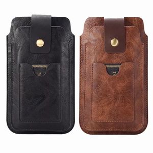 CASE Universal Hip Leather Clip for iPhone 15 14 13 12 11 Pro Max XR XS X 8 7 6 S23 A54 A34 A33 A53 S22 S20 S20 S20 NOTE 20 5.2-6.4INCH