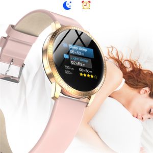 2019 Smart Watch Pedometer Activity Monitor Mens Kid Women Fashion Smart Electronics Armband Watch Blodtryck för Android ISO-telefoner
