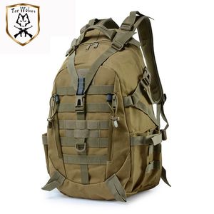 3D Army Tactical Plecaki Wodoodporna Molle Zewnętrzna torba wspinaczkowa 6Color Camping Piesze wycieczki Polowanie Wojskowy Plecak Plecak