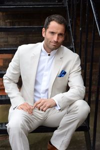 Groom Tuxedos Groomsmen Notch Lapel Custom Made One Button Men Suits Wedding/Prom/Dinner Best Man Blazer ( Jacket+Pants+Tie ) M1458