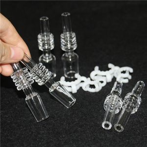 wax tool 10mm 14mm 18mm Quartz Tip For Dab Straw Mini Bongs Glass Pipes Quartzs Nail Water Pipe