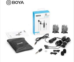 BOYA BY-M1DM Video Record microfone para DSLR Camera Smartphone Osmo bolso Youtube Vlogging Mic para iP Android DSLR Gimbal