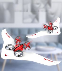 DIY 3-in-1-RC-Flugzeugspielzeug, Segelflugzeug, Quadrocopter-Drohne, Luftkissenfahrzeug, drei Modi für Meer, Land und Luft, cooles Driften, Weihnachtsgeschenke für Kindergeburtstage, USEU