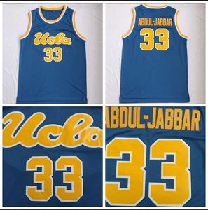Wholesale kareem abdul jabbar jerseys for sale - Group buy NCAA UCLA Kareem Abdul Jabbar Blue Embroidered Basketball Jersey S XXL