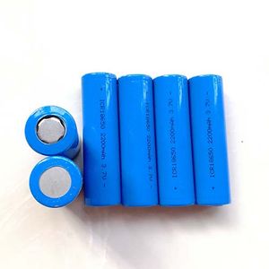 200pcs/lot 3.7V 18650 2200mAh rechargeable li-ion batteries with Flat top for LED flashlight power bank