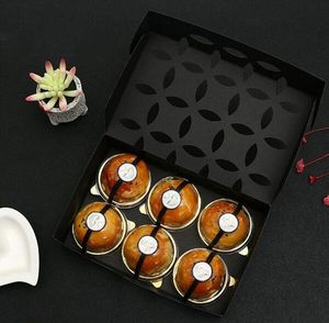 100pcs / lot 22 * ​​14 * 5cm criativa retângulo vazio Fora bolo de presente de papel Caixa de Cookies Mooncake Cupcake Box Packaging