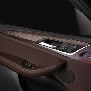Car Accessories Center Console Gear Panel ABS Wood Cover Frame Sticker Trim Interior Decoration For BMW X3 G01 X4 G02