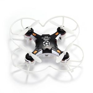 FQ777-124 Micro Drone 4CH 6Axis Gyro Pocket Quadcopter Controlador comutável Modo CF Uma tecla para retornar 3D Roll MAV RTF - Preto