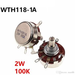 WTH118 2W 100K Singel Turn Carbon Film Potentiometer