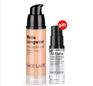 Kup 1 Get 1 Free Mineral Natural Finish Matte Foundation Concealer