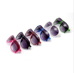 Óculos de sol moda infantil proteção UV bebê meninas meninos tons baratos óculos de sol acessórios verão