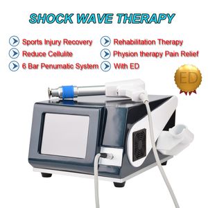 GainsWave 6 Bar Shockwave Shock Wave Therapy för manlig erektil dysfunktion Plantar fasciit