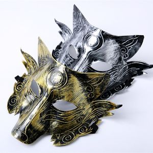 Thick Wolf Mask Party Halloween Masquerade Masks Horror Costume Wolves Ball Bar Decoration Adult Children HH9-2401