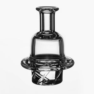 Acessórios para fumar Cyclone Carb Cap com furo de fluxo de ar Spinner Para 25mm Quartz Banger terp pearls Bubbler Enai Dab Rig