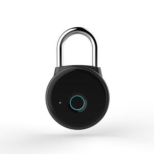 Intelligent Bluetooth Fingeravtryck hänglås elektronisk lås resa bagage smart anti-stöld lås