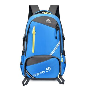 36-55L Outdoor Sport Rucksack Frauen Männer Nylon Tier Druck Wandern Klettern Reisen Wasserdichte Rucksack Tasche