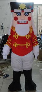 2019 Factory Outlets: Der Kopf des Nussknacker-Maskottchens, Nussknacker-Kostüm für Weihnachten, für Erwachsene zum Tragen
