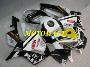 Kit de Carenagem da motocicleta para HONDA CBR600RR F5 05 06 CBR600 RR CBR 600RR 2005 2006 ABS Top branco preto Carimbos set + HB20