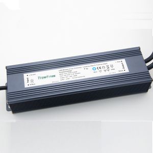 Freeshipping CE RoHS IP66 80W 100W 120W 150W 200W 300W 360W Triac Dimmable Driver DC 12V 24V Transformer LED Light Dimming Power Supply