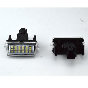 1 Set Canbus White For  Yaris Vitz Camry Corolla Prius C Ractis Verso S Led Licence Number Plate LED Lamp Light OEM REPE