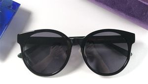 Nuovi occhiali da sole firmati di moda di vendita 0416 montatura cat eye con materiale da tavola popolare stile semplice occhiali di protezione uv400 di alta qualità