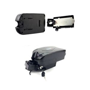 Kleiner Frosch 48 V 10,4 Ah 11,6 Ah 14 Ah 16 Ah 17 Ah 750 W 1000 W E-Bike-Akku, Sitzmontage, Elektrofahrrad-Lithium-Akku mit Ladegerät