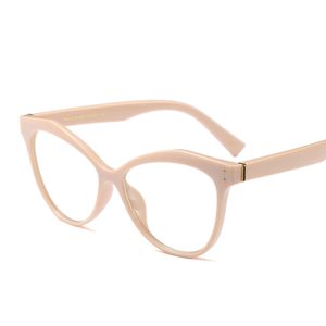 Wholesale-Frame Women Eyeglasses Transparent Clear Lens Optical Frames Black Light Spectacles Female Eyewear