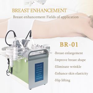 Breast enhancer 40KHz cavitation RF multipole radio frequency vacuum rubber cupping cups chinese healthy therapy massages machine