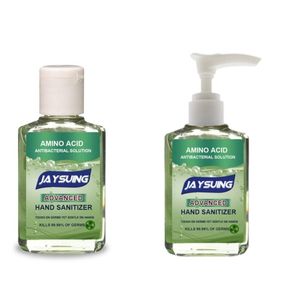 50ml aminosyra hand sanitizer gel Effektiv desinfektion Antibakteriell bärbar handrenare engångssköljfri gel