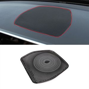 Nero Cruscotto Audio Altoparlante Decorazione Adesivo Trim Per Mercedes Benz W205 X253 Classe C GLC 2015-2018 Interni modificati